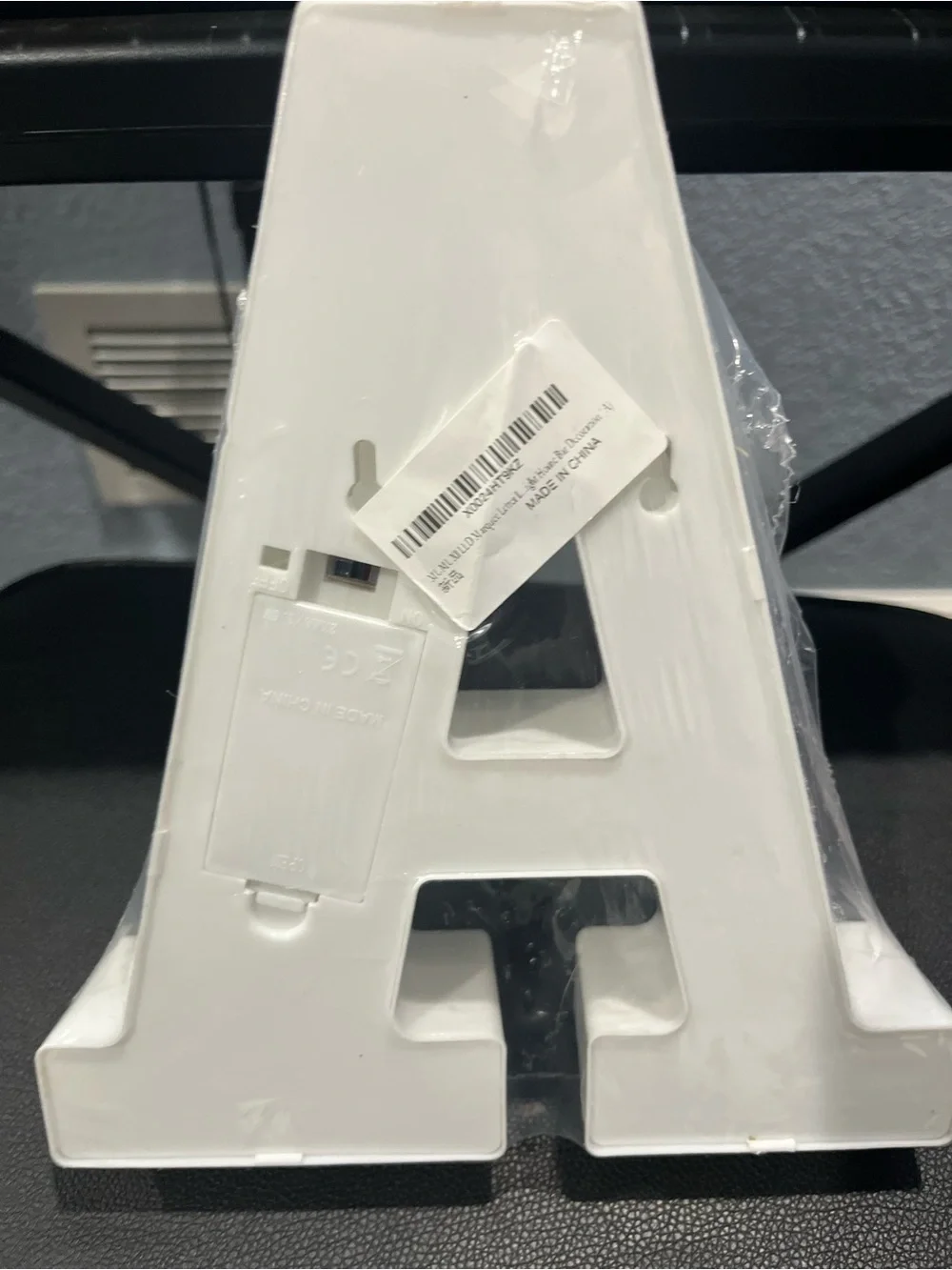 White Letter A Marquee Light